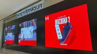 Indoor LED Display at Under Armour Pavilion KL | LED Screen Malaysia