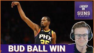 Kevin Durant Caps Off Perfect Phoenix Suns 'Bud Ball' Win Over Warriors