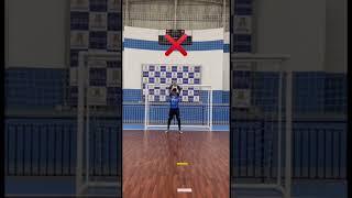 Erros que os goleiros não podem cometer!!! #goleiro #futsal #futebol #dicas