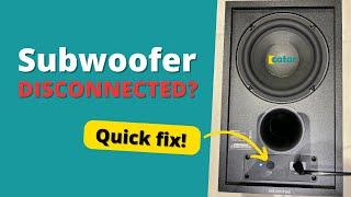 Manually pair a Hisense soundbar with subwoofer | Quick fix