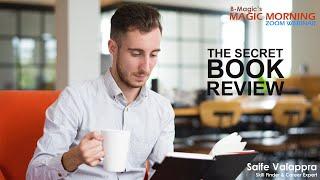 THE SECRET BOOK REVIEW | SAIFE VALAPPRA | SKIOLO MORNING WEBINAR | SKIOLO CAREER ACADEMY