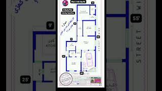 Plot 4 Marla | Plot 120 square yards map | Plot 1105 square feet Map | XLI Car  Parking length Fit