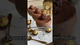 Recette de dessert en moins de 10 minutes