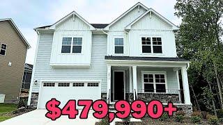 MODEL TOUR Austin Creek by Lennar Homes in Wake Forest, NC | New Construction in Raleigh NC