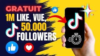  How to Get 1M VIEWS, LIKES and 50,000 #TIKTOK FOLLOWERS FOR FREE in 2 minutes in #2024