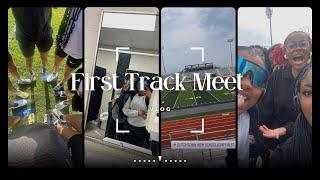 First Highschool Track Meet Back 2024 | Vlog