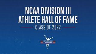 2022 USTFCCCA DIII Athlete Hall of Fame Induction