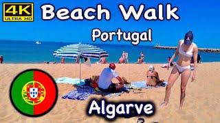 Beach Walk, Portugal, Algarve, 4K Ultra HD