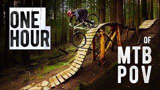 ONE HOUR of Mountain Biking POV (GoPro) Footage