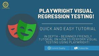 Visual Testing in Playwright: Ensure UI Consistency | Complete Tutorial