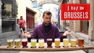 How to spend 1 day in BRUSSELS | Free tourist attractions, food & Belgian beer