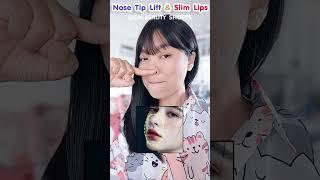 ONLY 1 EXERCISE Lift Nose tip and Get Slim Lips | Nose Lift Exercise