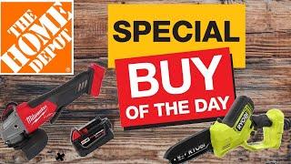 Home Depot Special Buy of the Day Tool Deals Are AMAZING