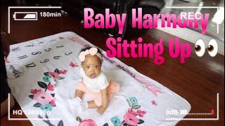 OUR DAUGHTER SAT UP FOR THE FIRST TIME!!! | The Samuels Family Vlog