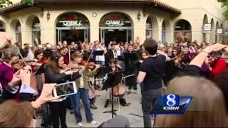 Santa Cruz Symphony "Ode to Joy" flash mob