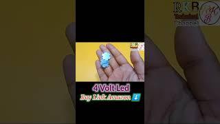 How To Make LED Emergency Light | Diy Emergency Light | Rechargeable Emergency Light LED Hack #short
