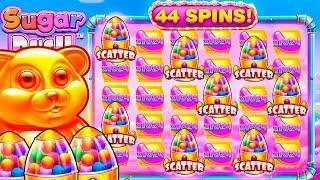 ПОЙМАЛ ДВА РЕТРИГЕРА В ДВУХ БОНУСКАХ! Словил Большой Икс В Sugar Rush 1000! / ЗАНОСЫ НЕДЕЛИ ( ВАУ! )