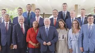 Lula com governadores e governadoras