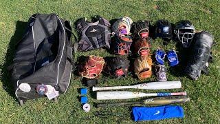 What’s in My Baseball Bag Summer 2024!