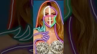How to draw Shakira #ardrawing #drawing