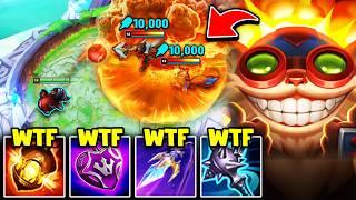 So apparently Ziggs is the #1 most broken Arena champ... (ATOMIC BOMBS)