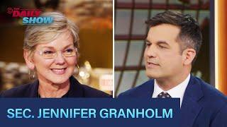 Sec. Jennifer Granholm - Clean Energy Solutions & Incentives | The Daily Show