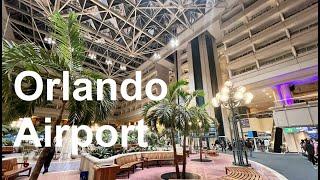 Orlando Airport walking tour | MCO Airport | Florida