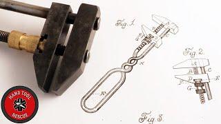 1883 Wrench Twisted Handle Wrench [Patent Remake]