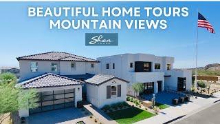 Beautiful Home Tours with Mountain Views [Living in Peoria Arizona | Shea Homes | Awesome Community]