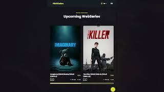 FlickFusion OTT Website Design