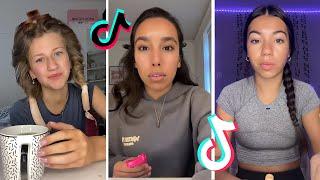 Makeup Tutorial Tiktok Compilation - GRWM  ( Get Ready With Me ) ️(Skincare, Makeup, Outfits) 881