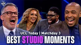 The FUNNIEST moments from UCL Today's MD3 coverage! | Richards, Henry, Kate & Carragher | CBS Sports