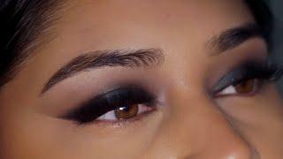 EASIEST Smokey Eye  | Quick Black Smokey Eye Tutorial