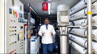 Containerized Reverse Osmosis Desalination Plant | Dual Units | Brackish Water | Al Kafaah Dubai UAE