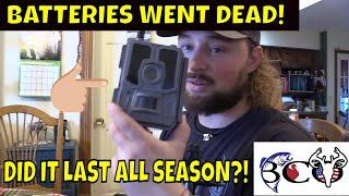 Tactacam reveal cellular trail camera | BATTERY LIFE UPDATE | bco review |