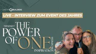 THE POWER OF ONE EVENT | Live Interview mit den Veranstaltern Ulli & Vijay