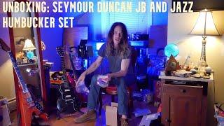 Gibson Sonex Restoration: Unboxing Seymour Duncan JB Bridge and Seymour Duncan Jazz Neck Pickups