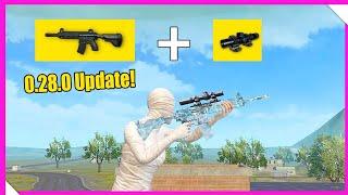 0.28.0 Update | M416 + 8x Scope in Pubg Lite - Koobra Ali