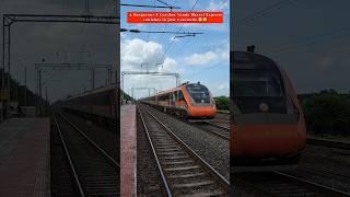 Dangerous 8 Coacher Vande Bharat Express vanishes in just 4 seconds 