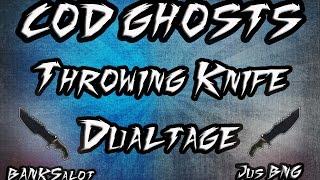 COD: Ghosts Throwing Knife Dualtage | BANKSalot & Jus BNG |