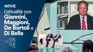 L'attualità e il 7 ottobre con Giannini, De Bortoli, Maggioni e di Bella | Che tempo che fa