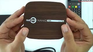 Motion design for: NEXT REDLINE TV BOX NANO 360 4K UNBOXING promotional video