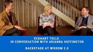 Eckhart Tolle & Arianna Huffington @ Wisdom 2.0