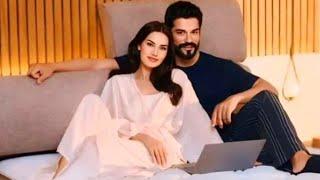 Burak ozcivit with his wife fahriye Evcen New ad İstikbal yatak beautiful template by Sumiburak