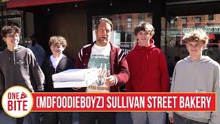 Barstool Pizza Review - Sullivan Street Bakery (New York, NY) with @MdFoodieBoyz