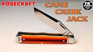 Rosecraft Blades Cane Creek Jack Pocket Knife RCT013