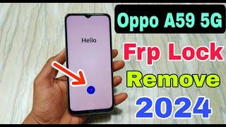 oppo a59 5g frp lock kaise tode | how to bypass frp oppo a59 5g | oppo a59 5g frp unlock without pc