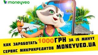 Как заработать 1000 грн за 15 минут на MoneyVeo.ua