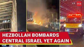 Hezbollah Rockets Fly Over Tel Aviv: Second Attack Rocks Central Israel, Several Injured | Watch