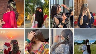 stylish hidden face dpzcute hidde face girl profile pic 2025| dp pictures for whatsapp | girls dp 